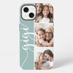 Gigi Script Grandma Photo Collage iPhone 13 Case