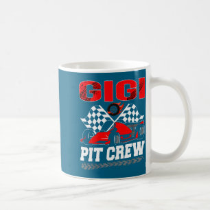 Gigi T Crew Racing Family Race Car Birthday Boy Coffee Mug