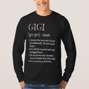 Gigi The Best Secret Keeper Grandmother T-Shirt
