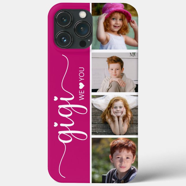 Gigi We Love You Photo Case-Mate iPhone Case (Back)