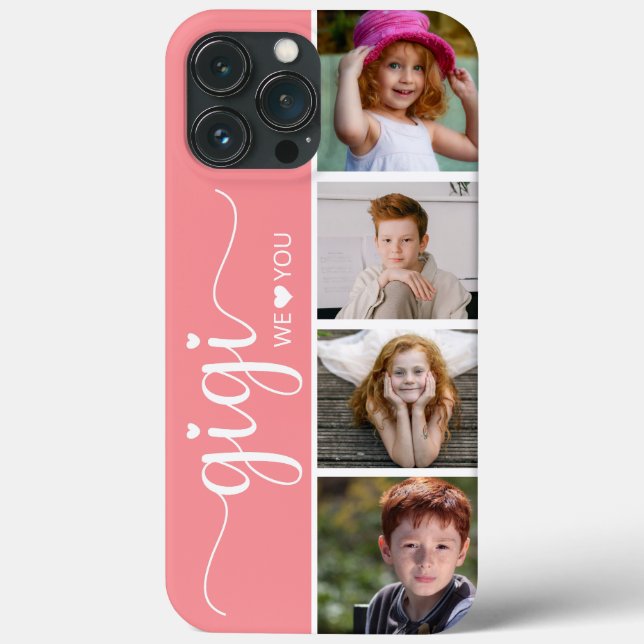 Gigi We Love You Photo Case-Mate iPhone Case (Back)