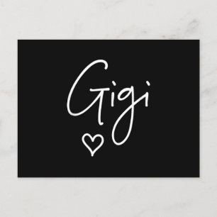 Gigi Women Christmas Gifts Grandma Invitation Postcard