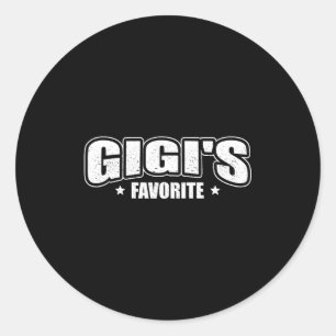 Gigi's Favorite Classic Round Sticker