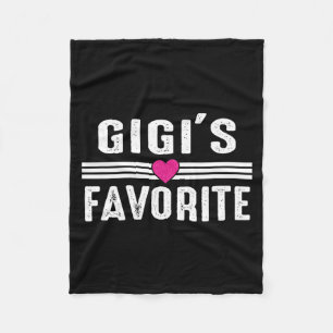 Gigi's Favorite  Fleece Blanket