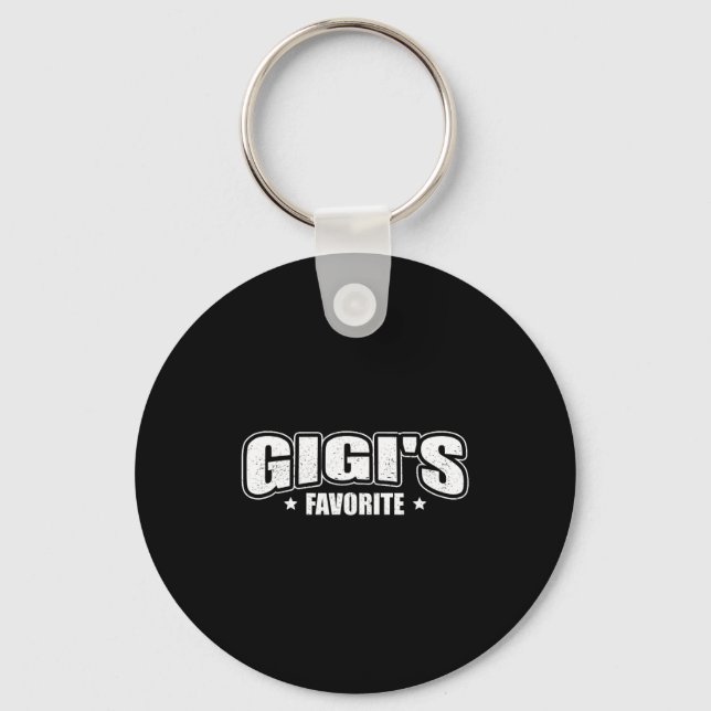 Gigi's Favorite  Key Ring (Front)