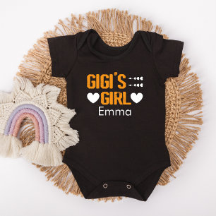 Gigis Girl Baby Shower Gift Personalised Baby Bodysuit