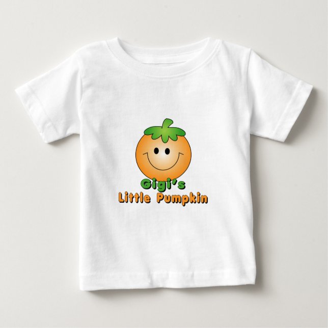 Gigi's Little Pumpkin Baby T-Shirt (Front)