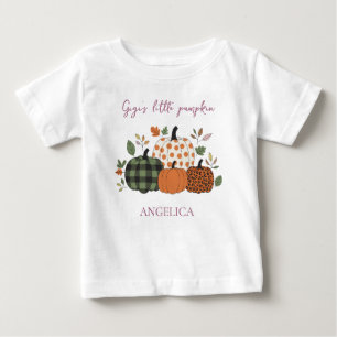 Gigis Little Pumpkin Halloween Baby Toddler T-Shirt