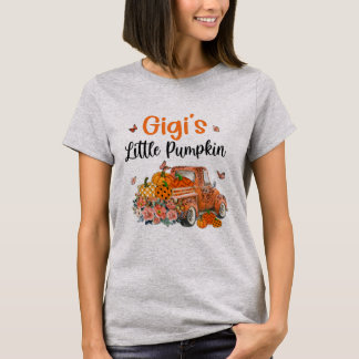 Gigi's little pumpkins pumpkin truck fall T-Shirt