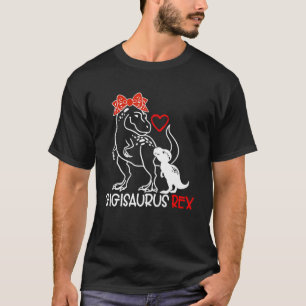 Gigisaurus T rex Dinosaur Funny Gigi Saurus Mother T-Shirt