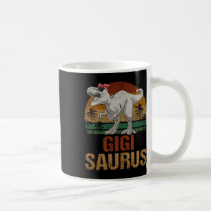 Gigisaurus T Rex Dinosaur Gigi Saurus Mother's Day Coffee Mug