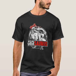 Gigisaurus T Rex Dinosaurs Bandanna Saurus Family T-Shirt