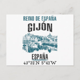 Gijón Postcard