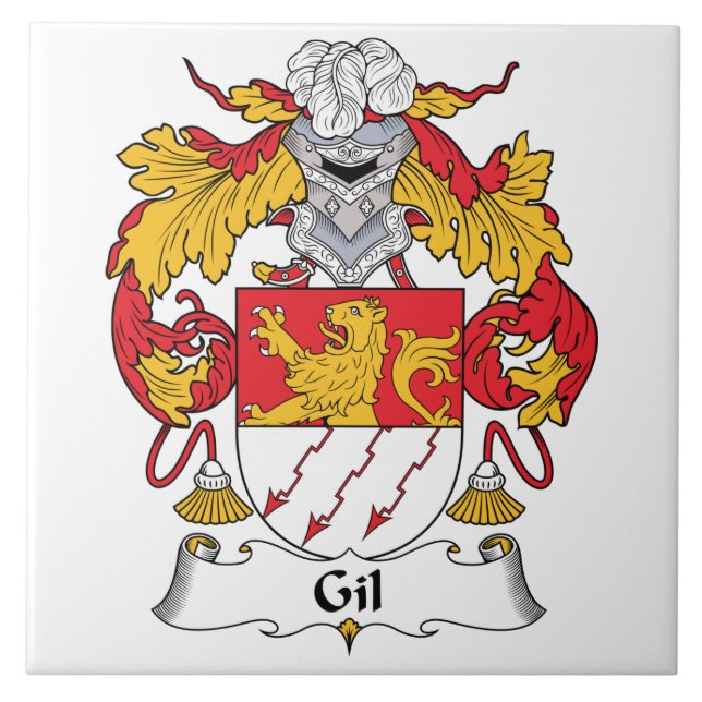 Gil Family Crest Tile (Front)