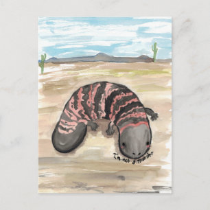 Gila (I'm not a) Monster Postcard
