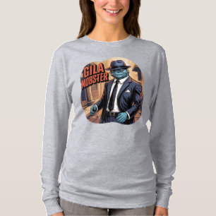 Gila Mobster Illustration – Gila Monster Funny T-Shirt