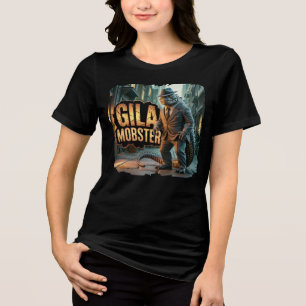 Gila Mobster Photographic – Gila Monster Funny Tri-Blend Shirt