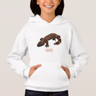 Gila monster cartoon illustration