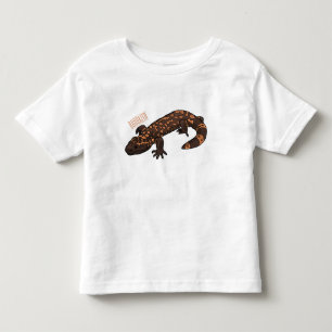 Gila monster cartoon illustration toddler T-Shirt