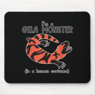 Gila Monster Costume Funny Halloween Graphic Mouse Pad