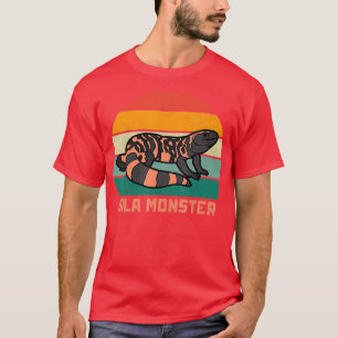 Gila Monster Vintage Sunset  T-Shirt
