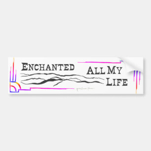 GILA NATNL FOREST BUMPER STICKER studio miiri