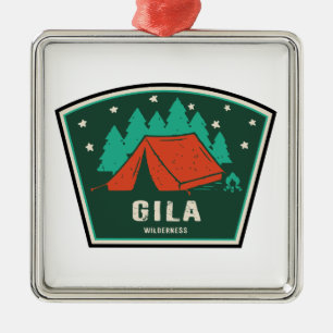 Gila Wilderness New Mexico Camping Metal Ornament