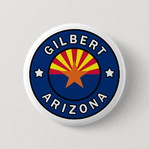 Gilbert Arizona 6 Cm Round Badge