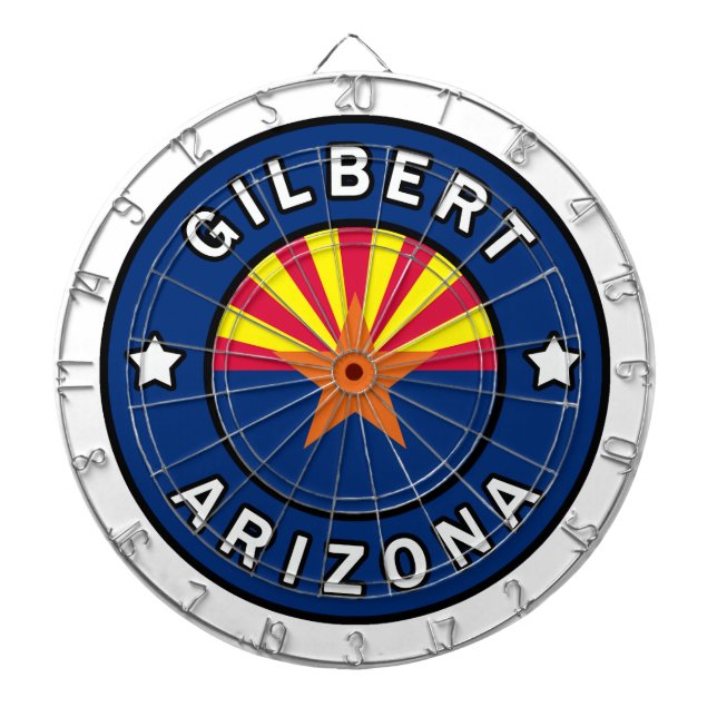 Gilbert Arizona Dartboard (Front)