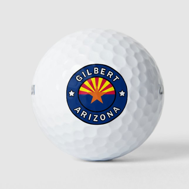 Gilbert Arizona Golf Balls (Front)