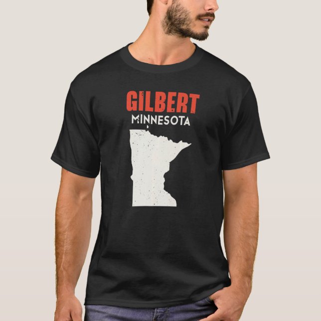 Gilbert Minnesota USA State America Travel Minneso T-Shirt (Front)