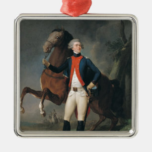 Gilbert Motier  Marquis de la Fayette, 1788 Metal Ornament