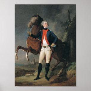 Gilbert Motier  Marquis de la Fayette, 1788 Poster