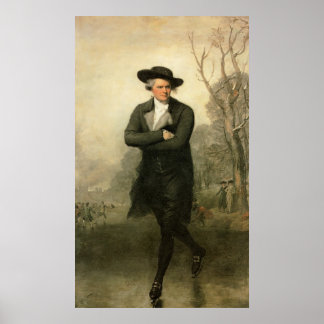 Gilbert Stuart The Skater William Grant Portrait Poster