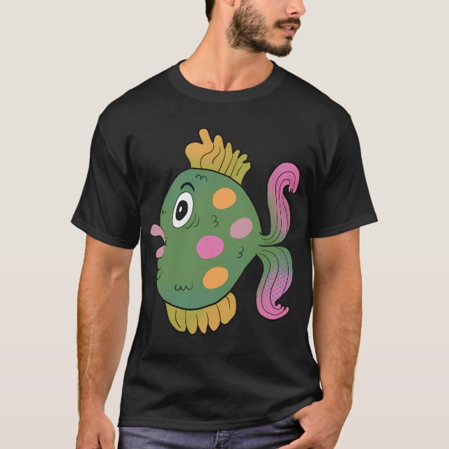 Gilbert the Tropical Fish T-Shirt (Front)