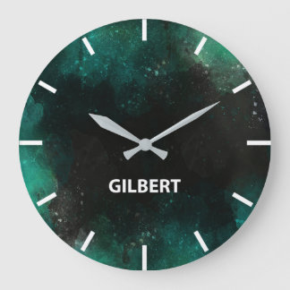 Gilbert Time Zone Newsroom Wall Large Clock