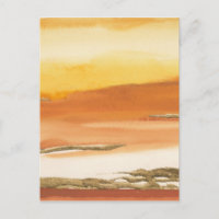 Gilded Amber I v2 Abstract Print