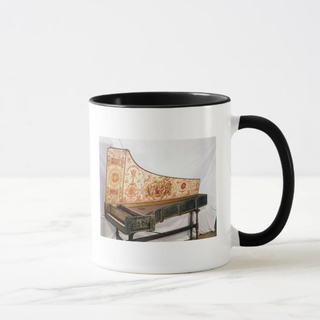 Gilded and painted harpsichord mug (Right)