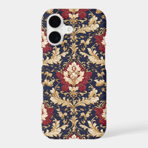 Gilded Art Nouveau Floral Damask