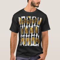 Gilded Artistry: Black & Gold Abstract