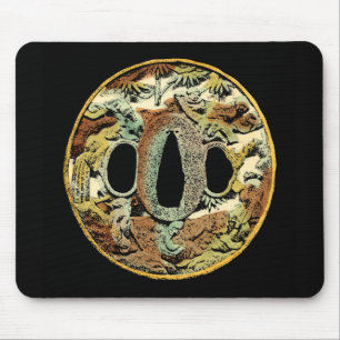 Gilded Asian Medallion by Vision Studio Mouse Pad
