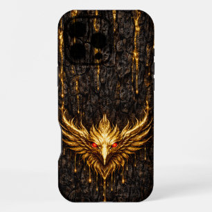 Gilded Bark Liquid Gold Phoenix iPhone 16 Pro Max Case