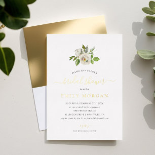 Gilded Blooms Bridal Shower