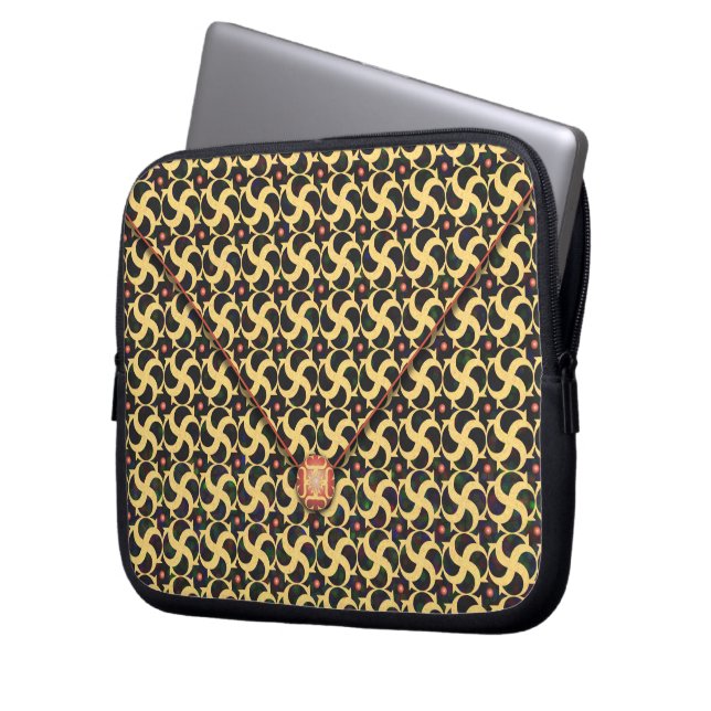 Gilded Cage Envelope Laptop Sleeve (Front Left)