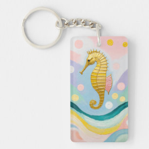 Gilded Drift Key Ring