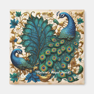 "Gilded Feather Dreams" Magnet