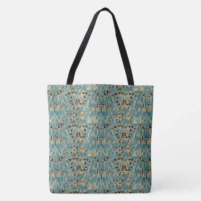 Gilded Flower Cage Tote Bag (Front)