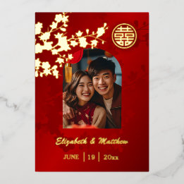 Gilded Flowers Red | Chinese Wedding | Photo