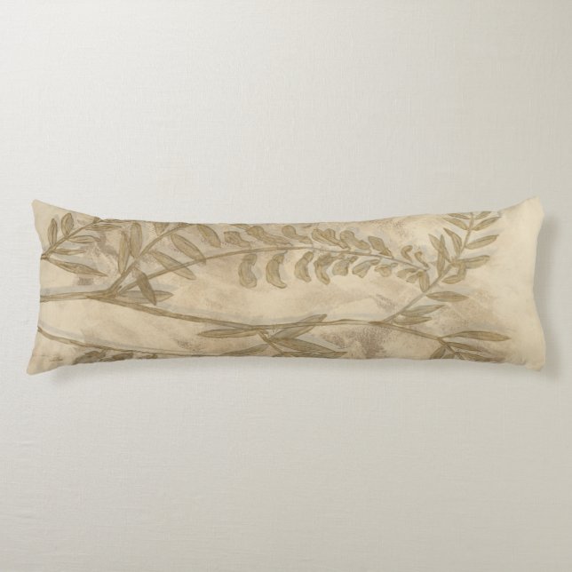 Gilded Foliage I Body Cushion (Front)