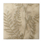 Gilded Foliage I Tile<br><div class="desc">Floral</div>